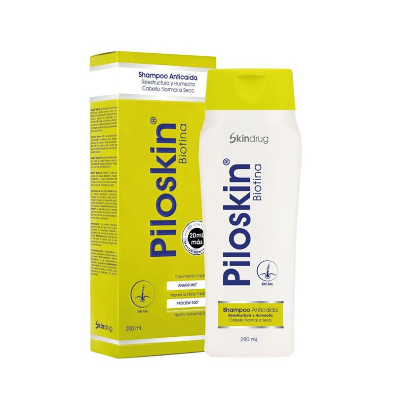 Piloskin-Anticaida-con-Biotina - Dermosalud piloskin con biotina