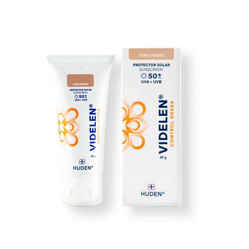 Huden Videlen spf 50 Control Grasa Color